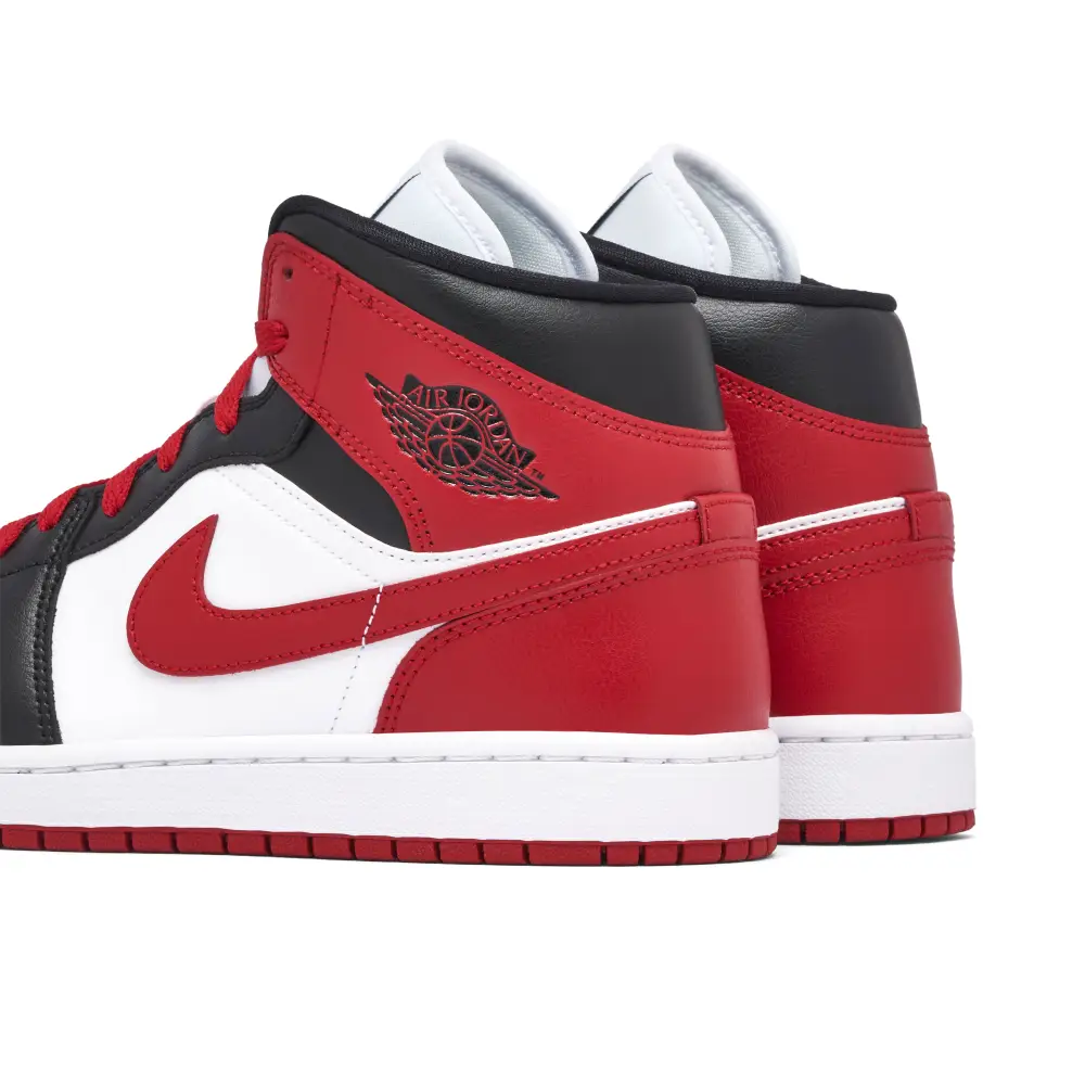 Air Jordan 1 Mid Alternate Bred Toe Womens