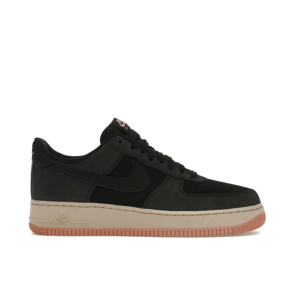 Nike Air Force 1 Low LX Black Red Stardust 