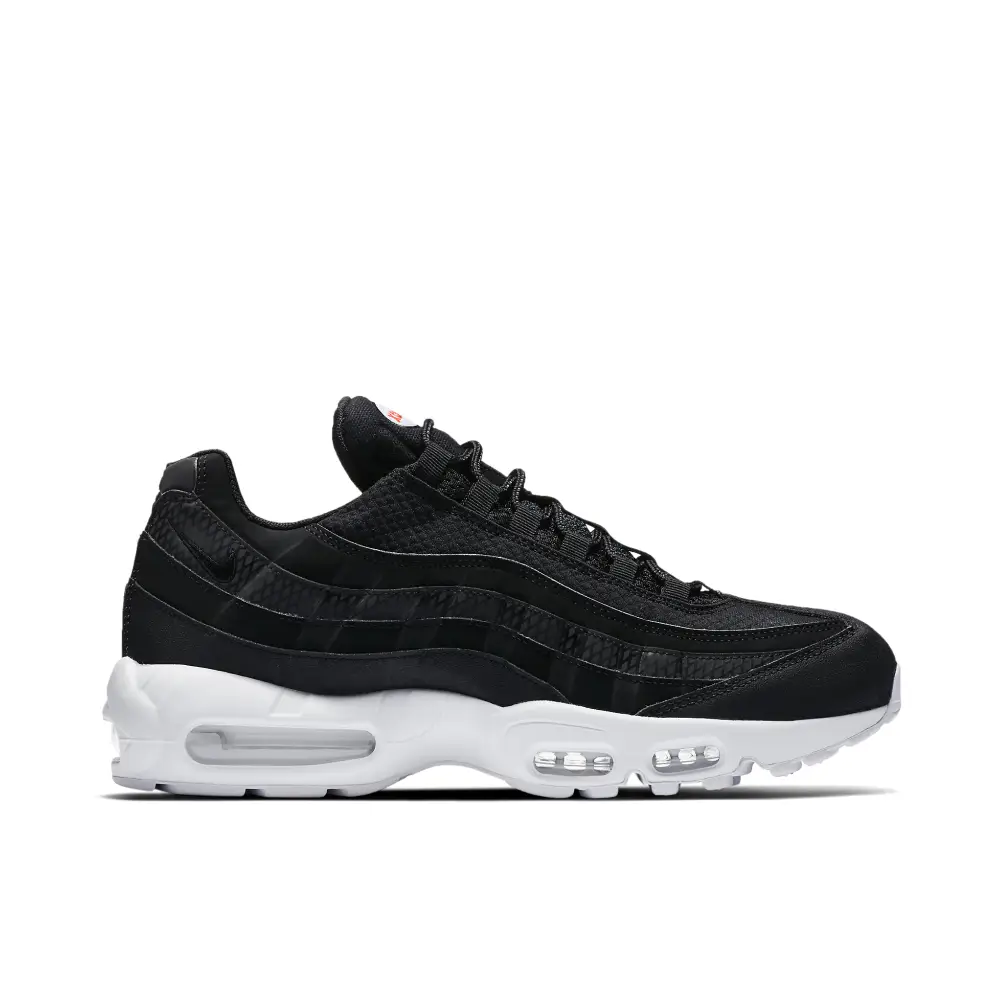 Nike Air Max 95 Black White Team Orange 