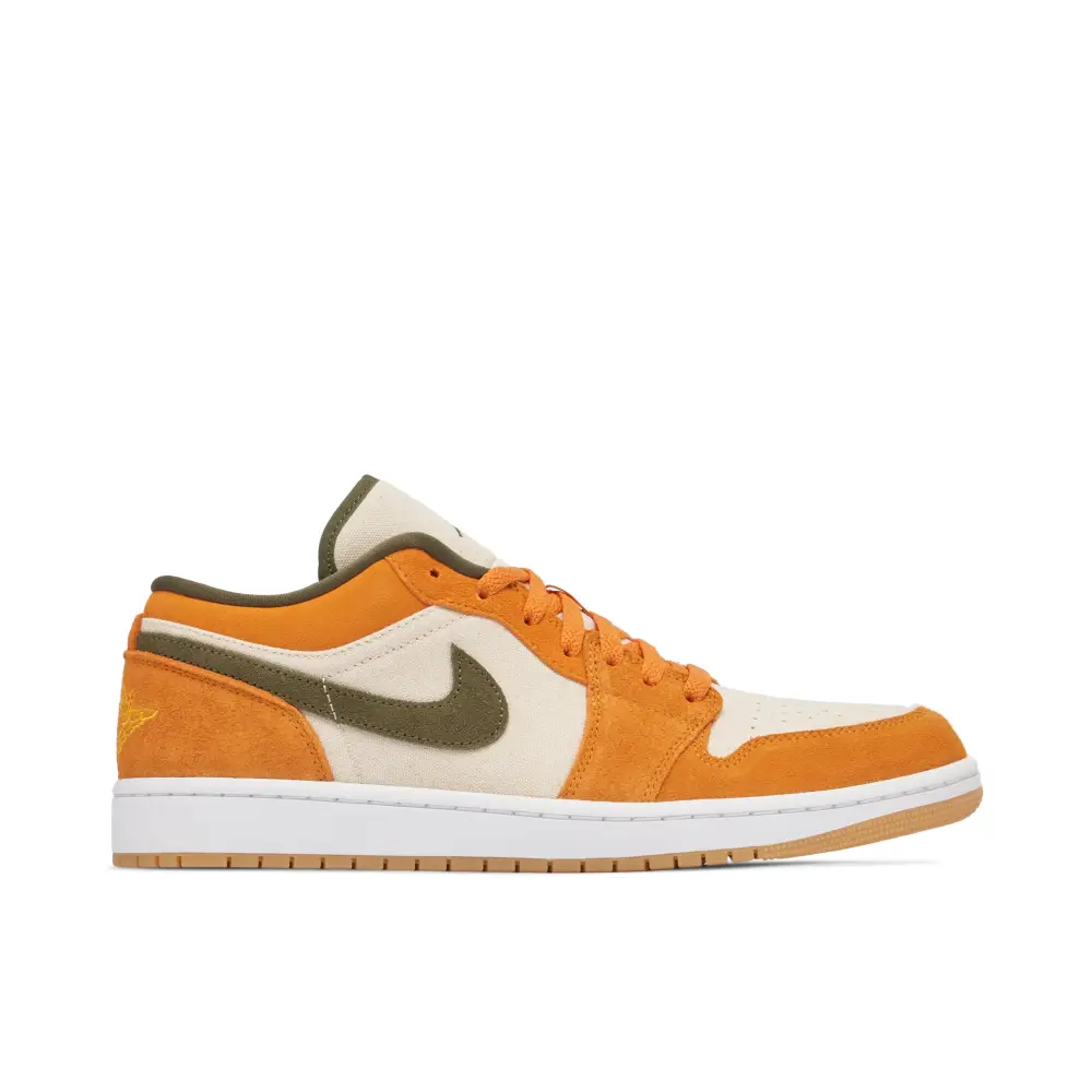 Air Jordan 1 Low Orange Olive 