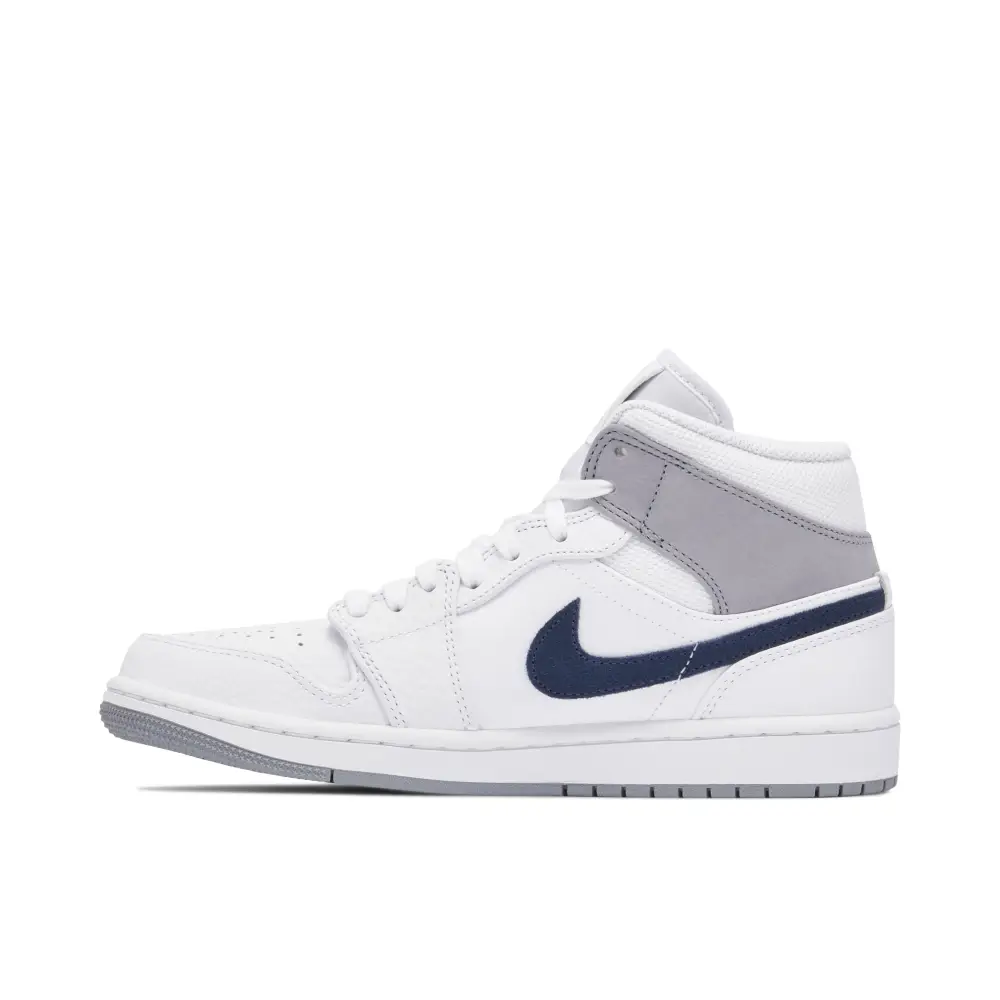 Air Jordan 1 Mid Paris White 