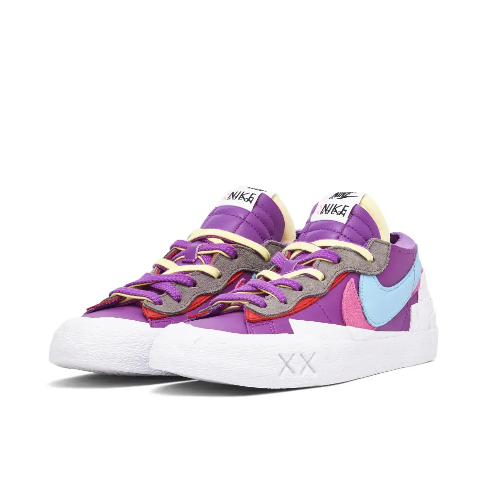 KAWS x sacai x Nike Blazer Low Purple