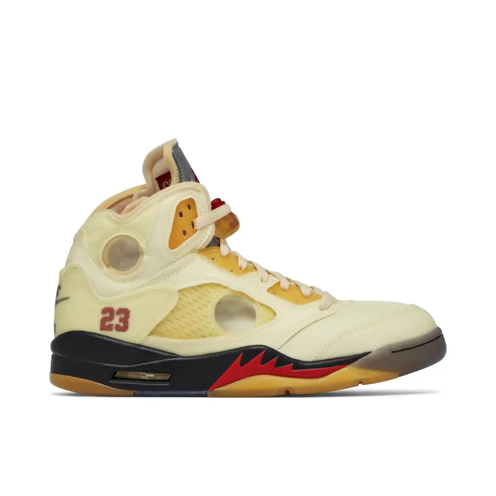 Air Jordan 5 Retro Off-White Sail 