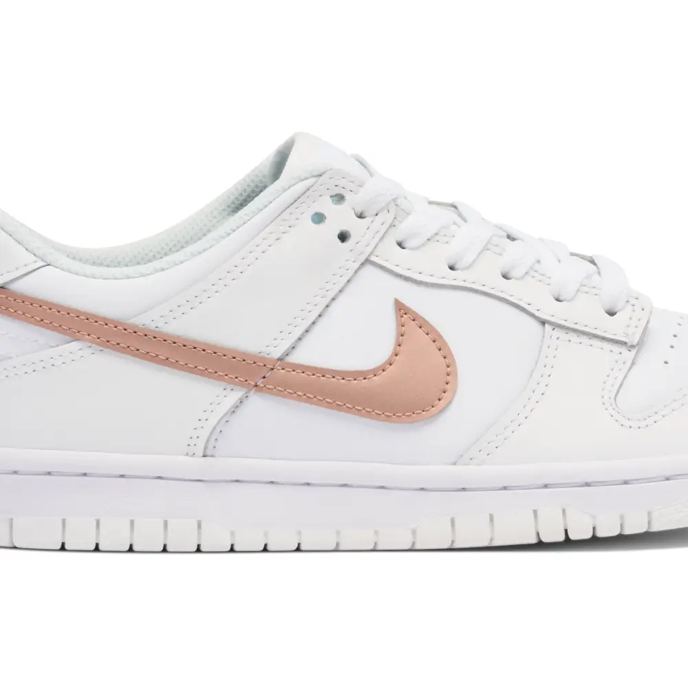 Nike Dunk Low GS White Bronze 