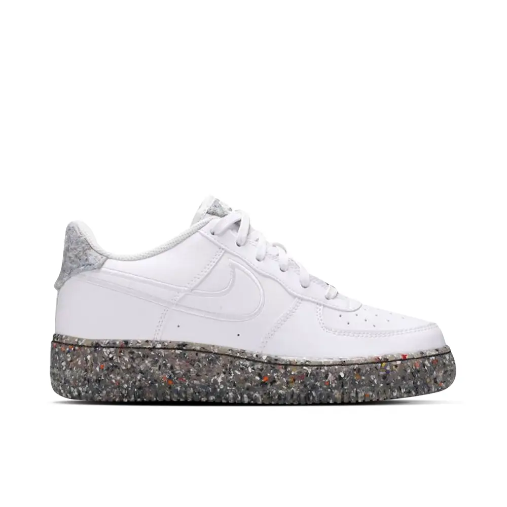 Nike Air Force 1 Low Recycled Wool Pack White GS 