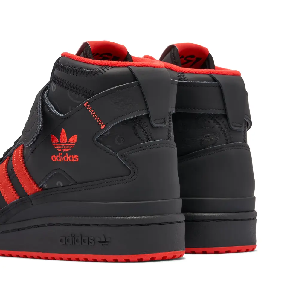 KSI x adidas Forum High Black Red