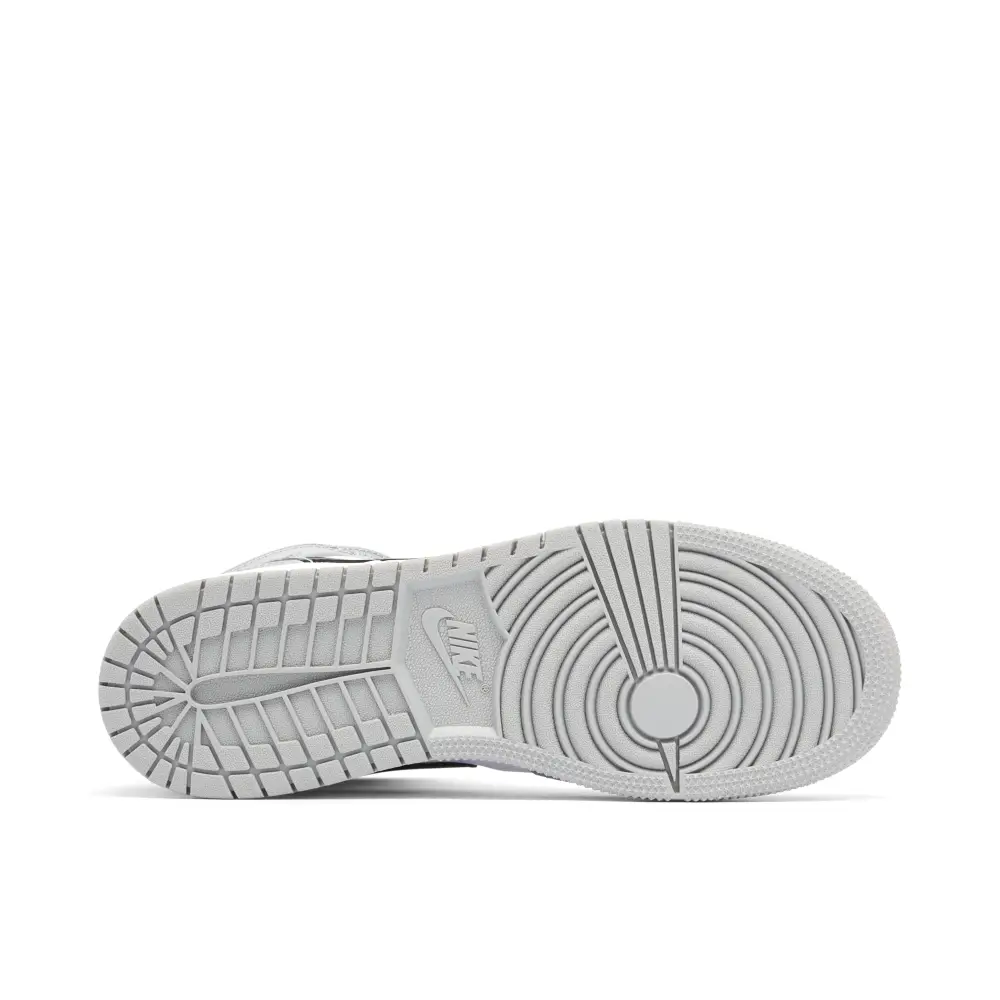 Air Jordan 1 Mid GS Light Smoke Grey