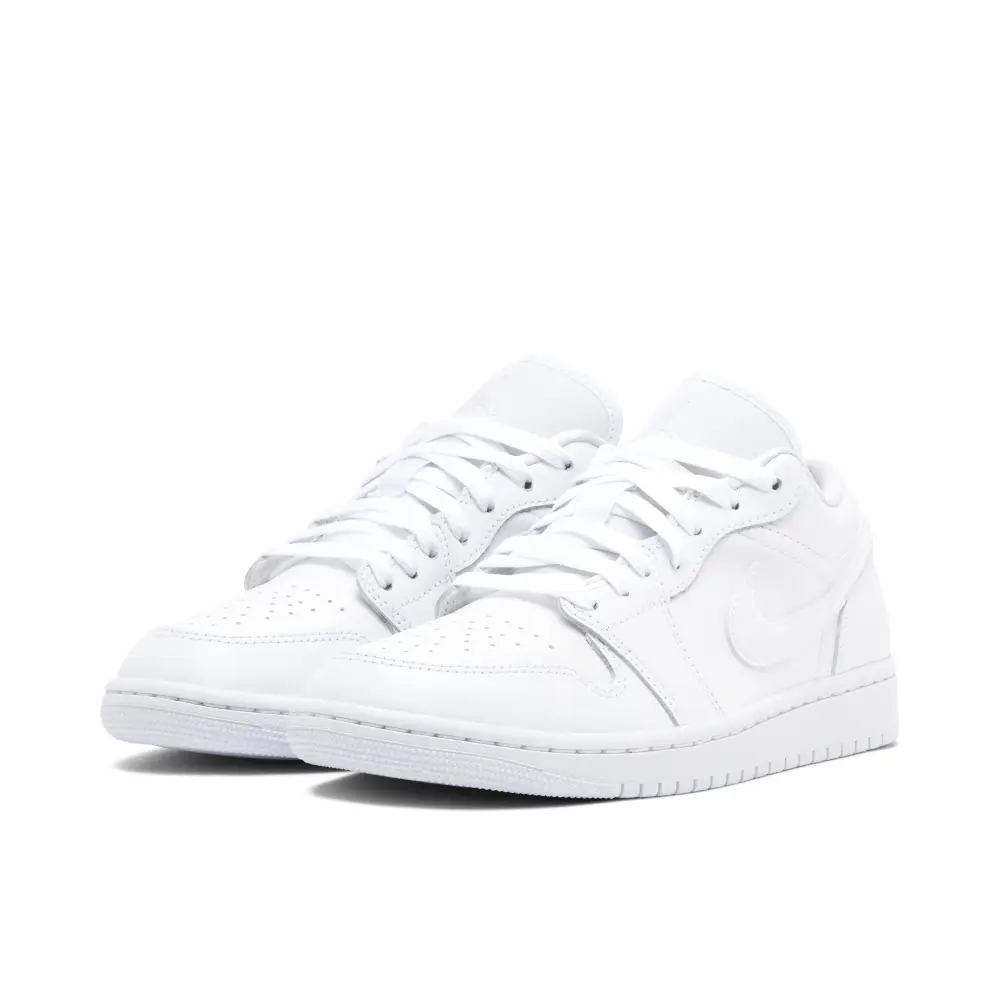 Air Jordan 1 Low Triple White Womens 