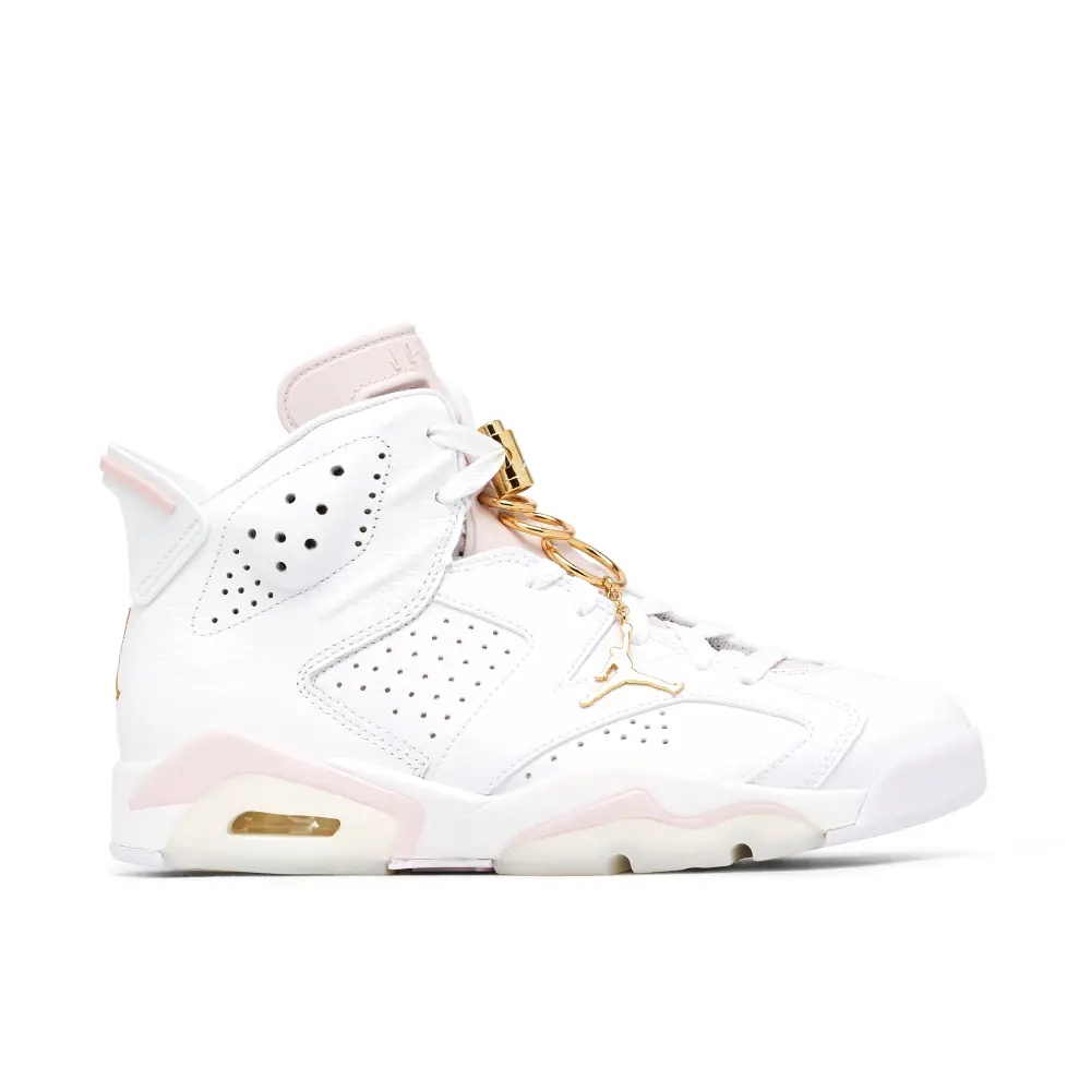 Air Jordan 6 Retro Gold Hoops Womens 
