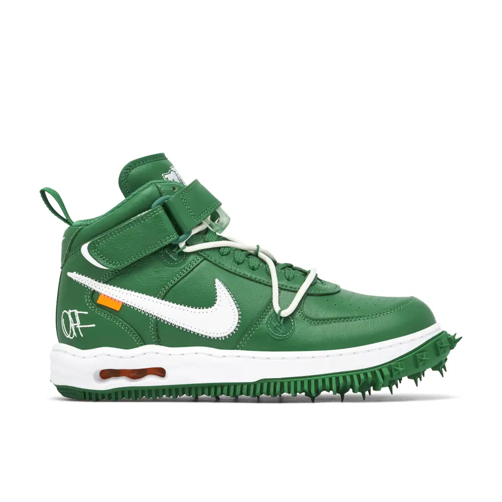 Nike Air Force 1 Mid x Off-White Pine Green 