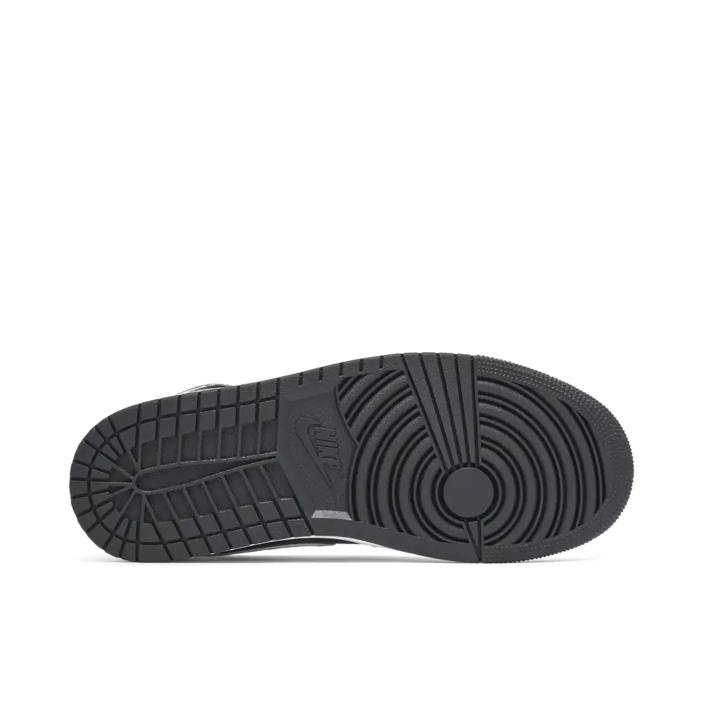 Air Jordan 1 Mid Split Black White Womens Two Tone 