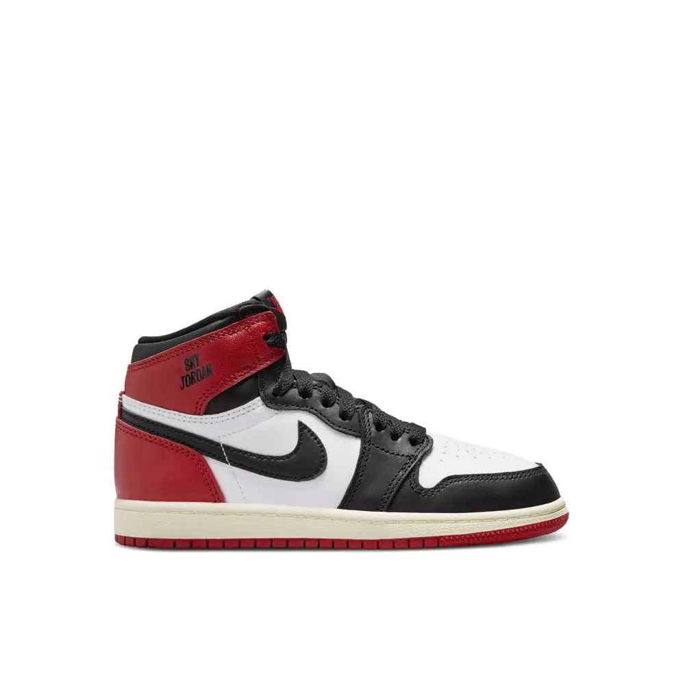 Air Jordan 1 Retro High OG Black Toe Reimagined PS 