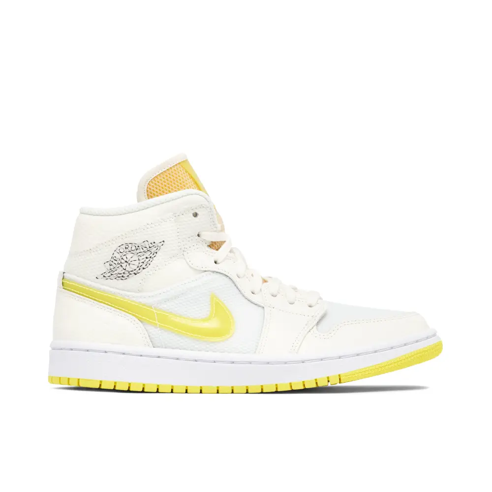Air Jordan 1 Mid SE Voltage Yellow Womens