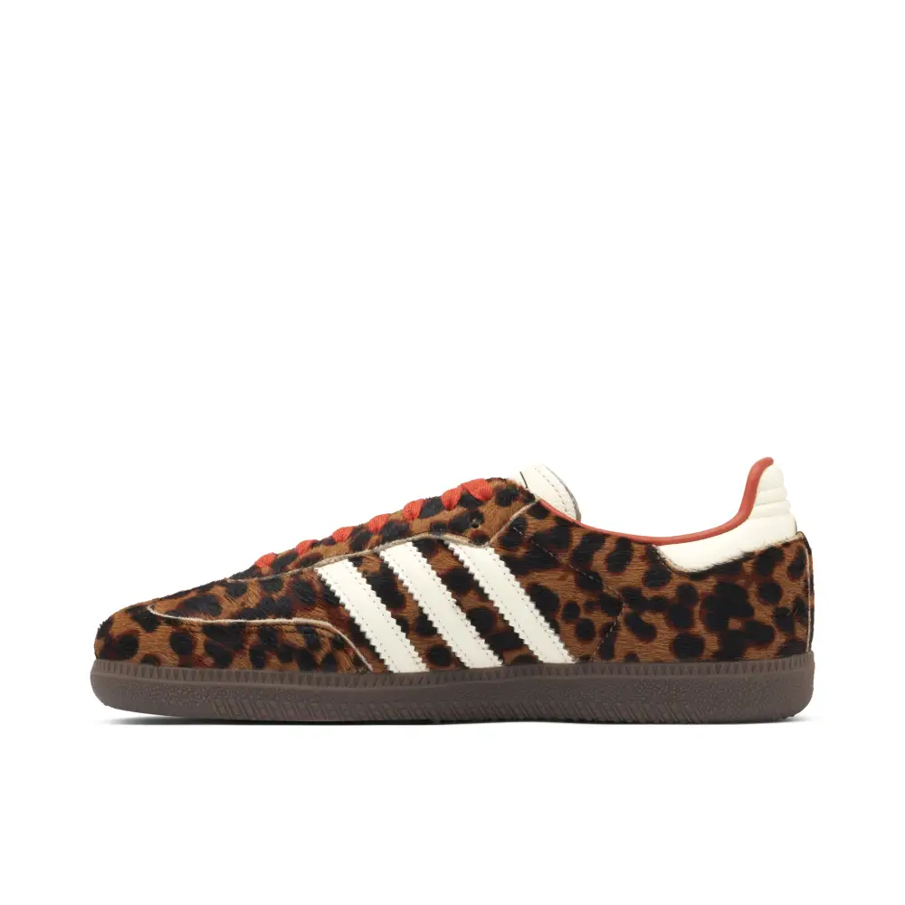 Adidas Samba OG Preloved Red Leopard Womens B2C8C4529
