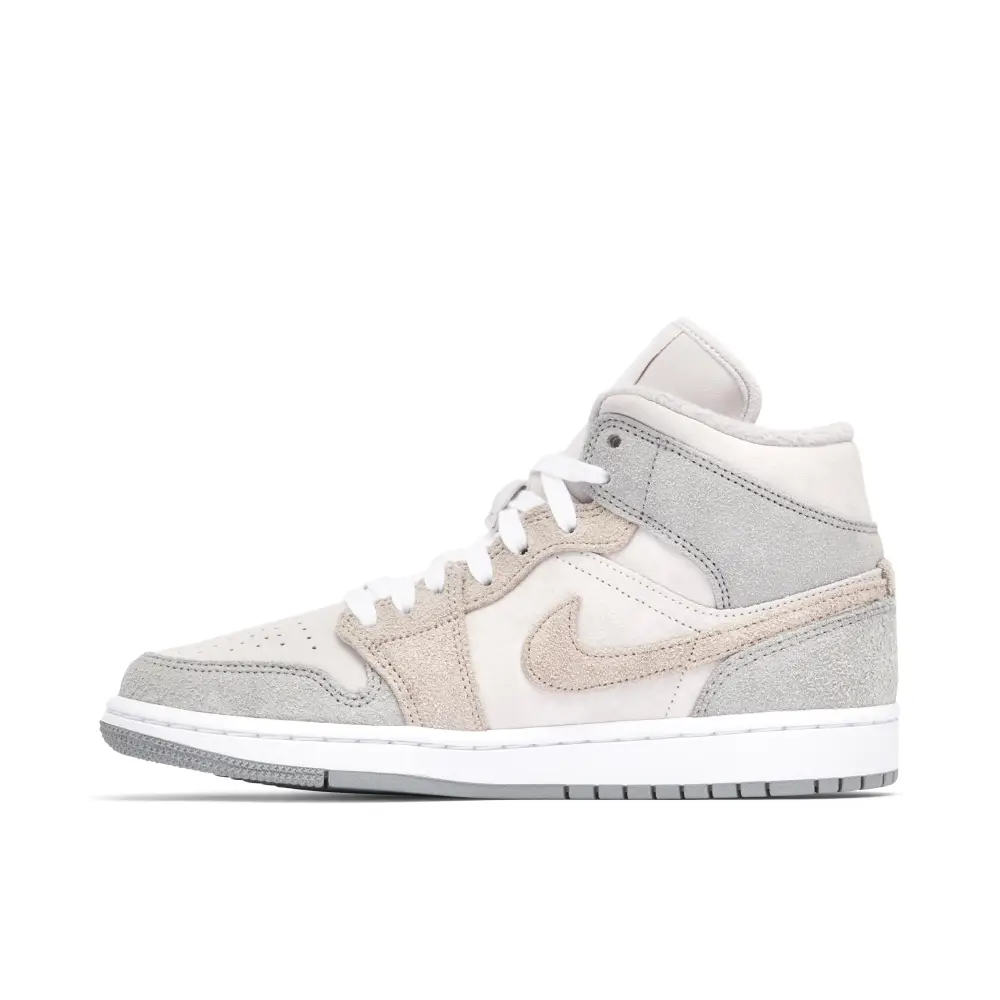 Air Jordan 1 Mid SE Particle Grey Womens