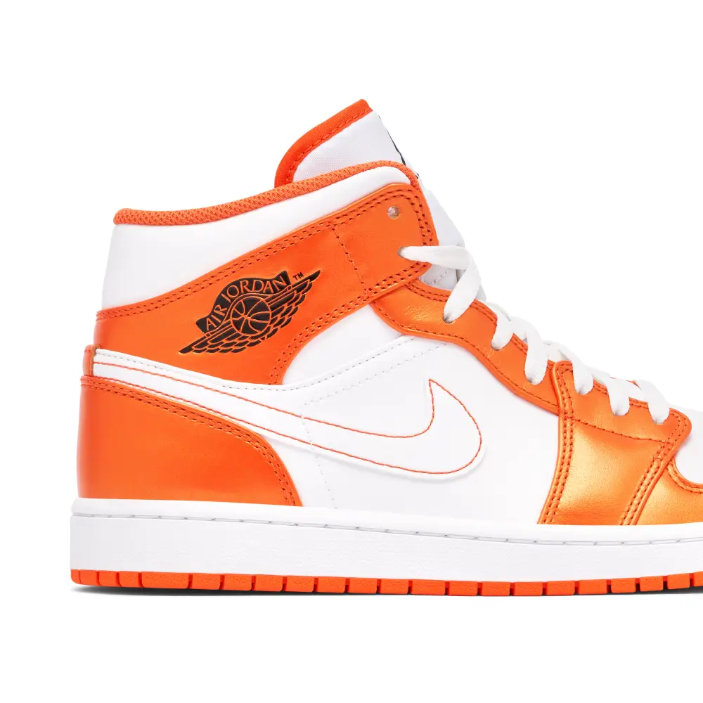 Air Jordan 1 Mid SE Electro Orange 