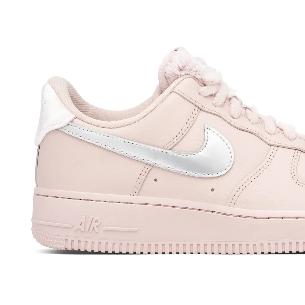 Nike Air Force 1 Pink Sherpa Womens