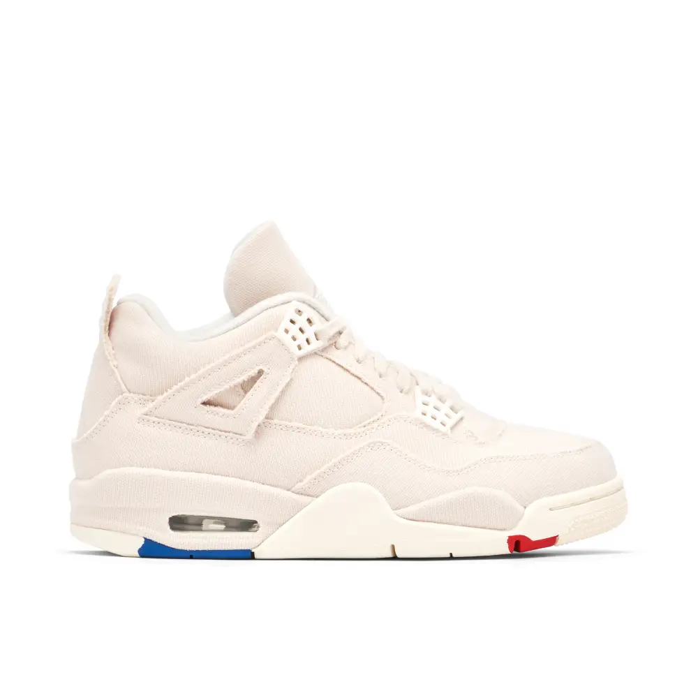 Air Jordan 4 Blank Canvas Womens 9C4496046