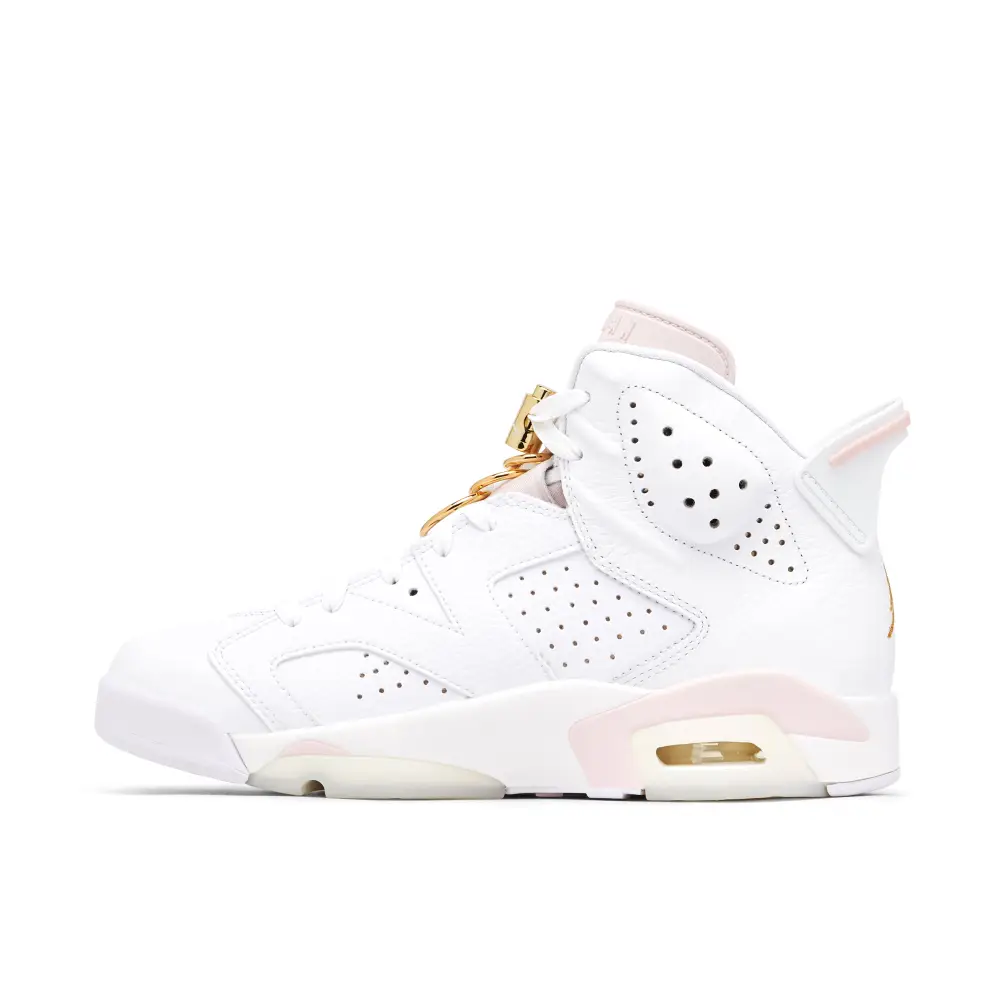 Air Jordan 6 Retro Gold Hoops Womens 