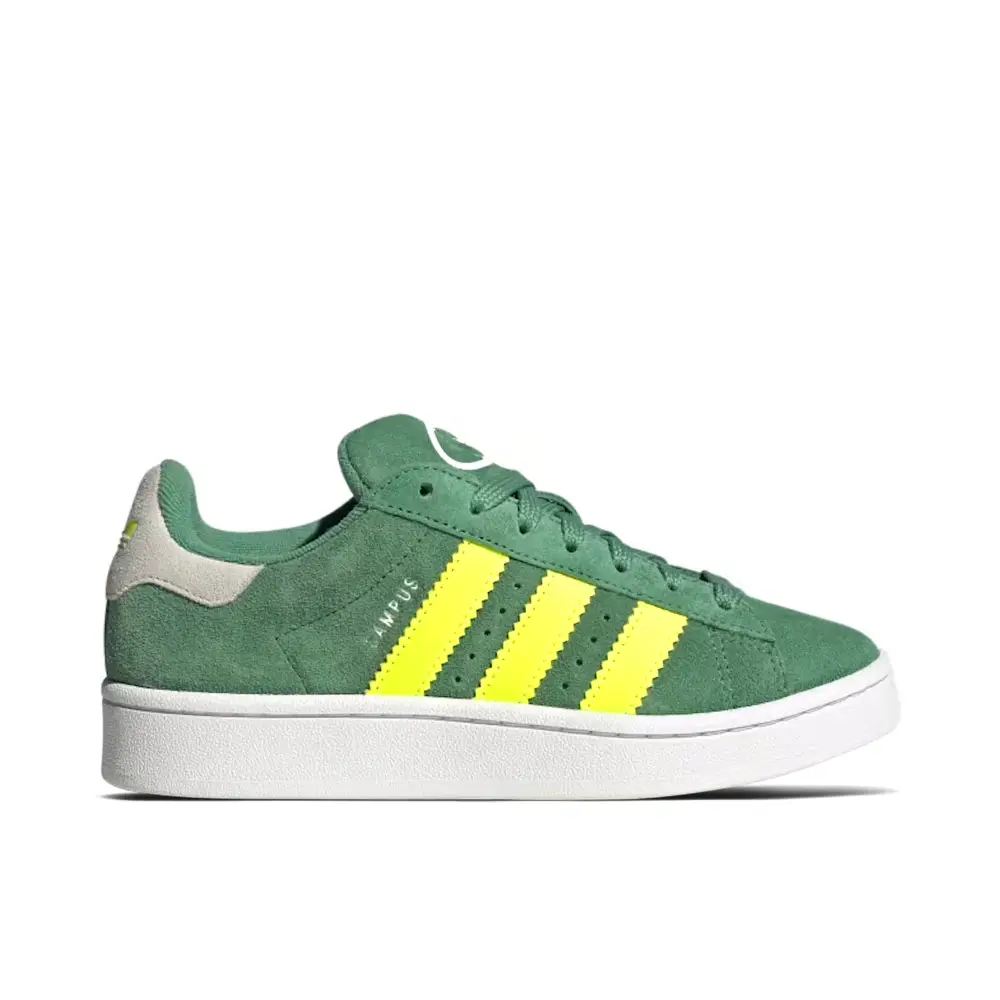 Adidas Campus 00s Preloved Green Solar Yellow GS 