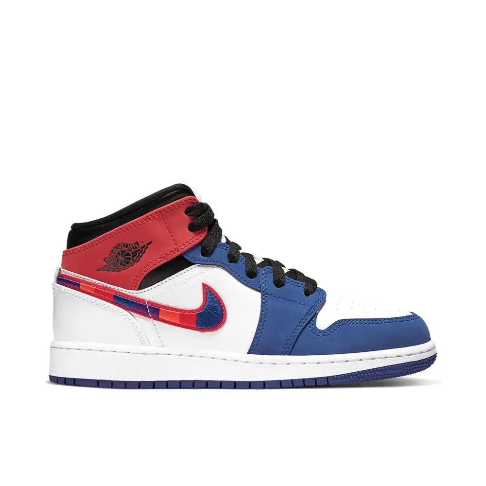 Air Jordan 1 Mid SE GS University Red 
