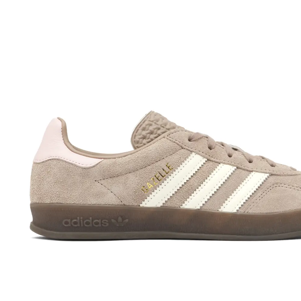 Adidas Gazelle Indoor Brown Pink Womens 