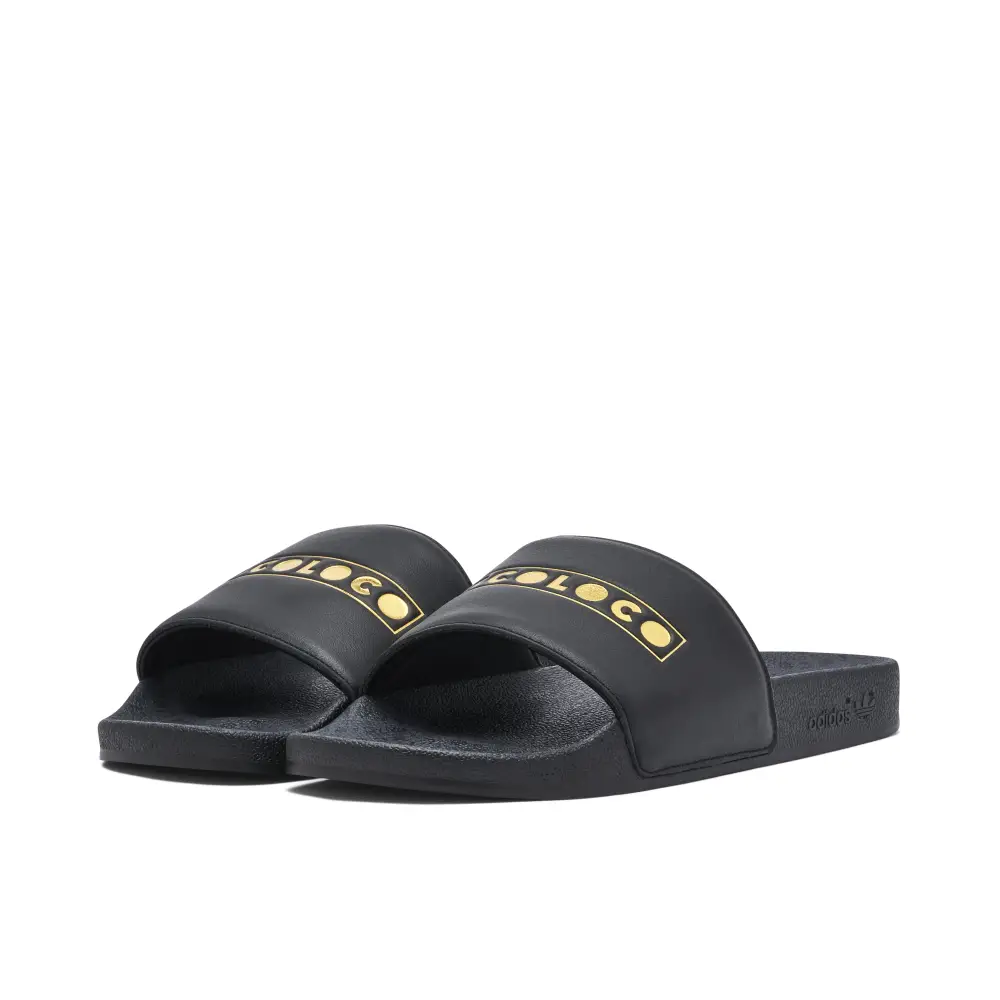 adidas Adilette Slides x Circoloco Black