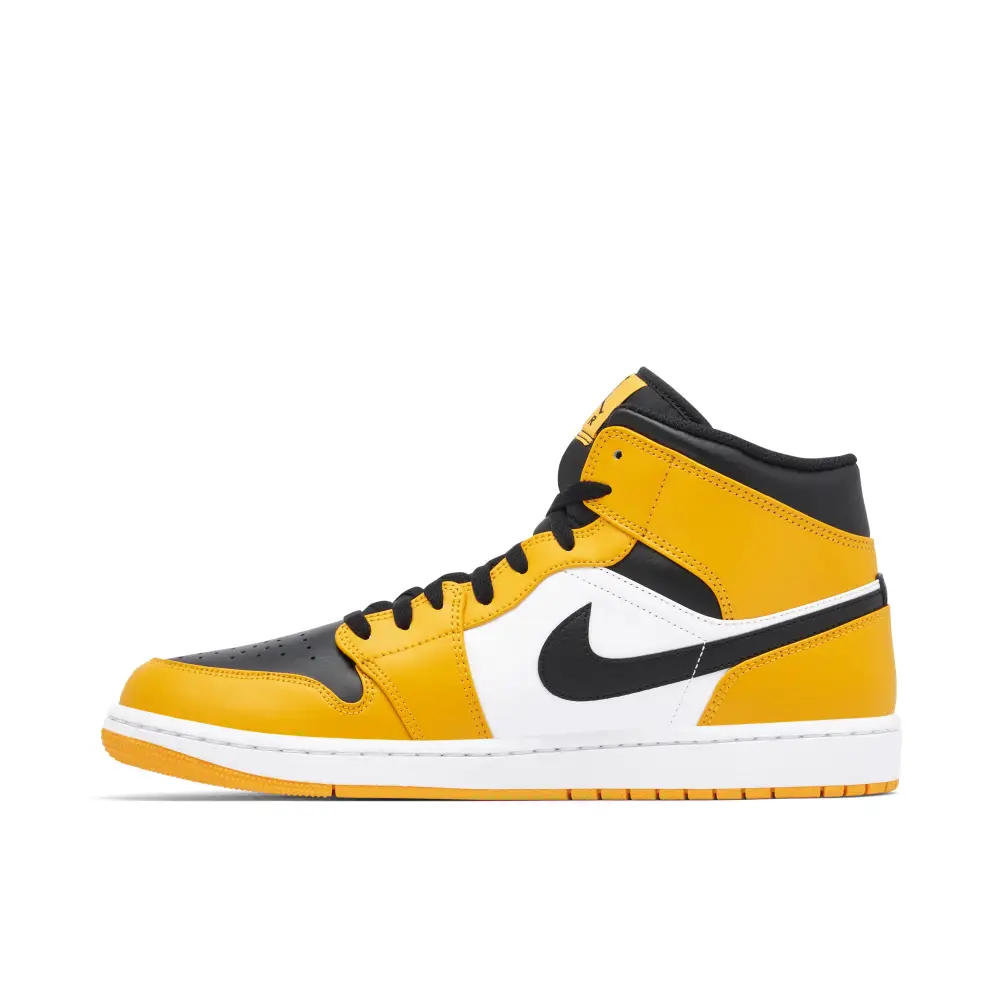 Air Jordan 1 Mid Reverse Yellow Toe 