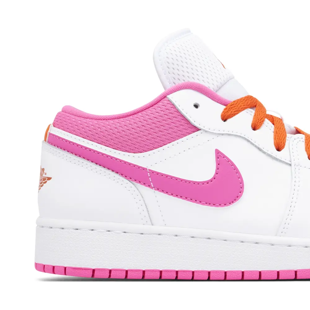 Air Jordan 1 Low White Pinksicle GS 