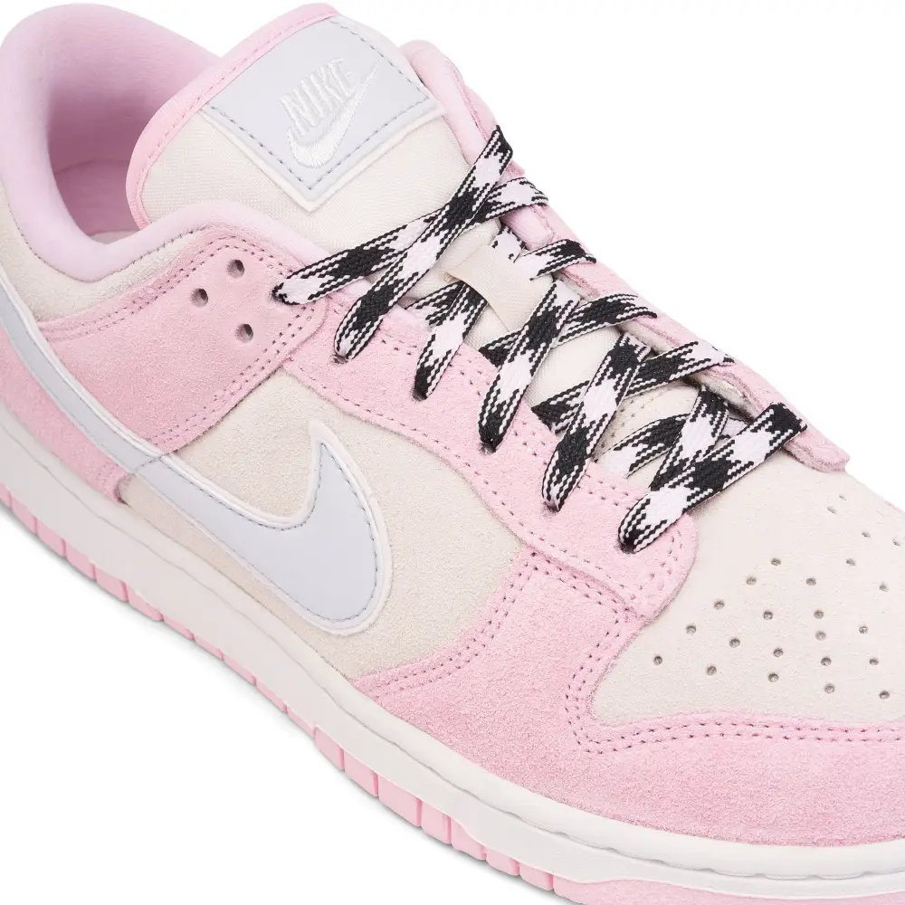 Nike Dunk Low Pink Foam Suede Womens