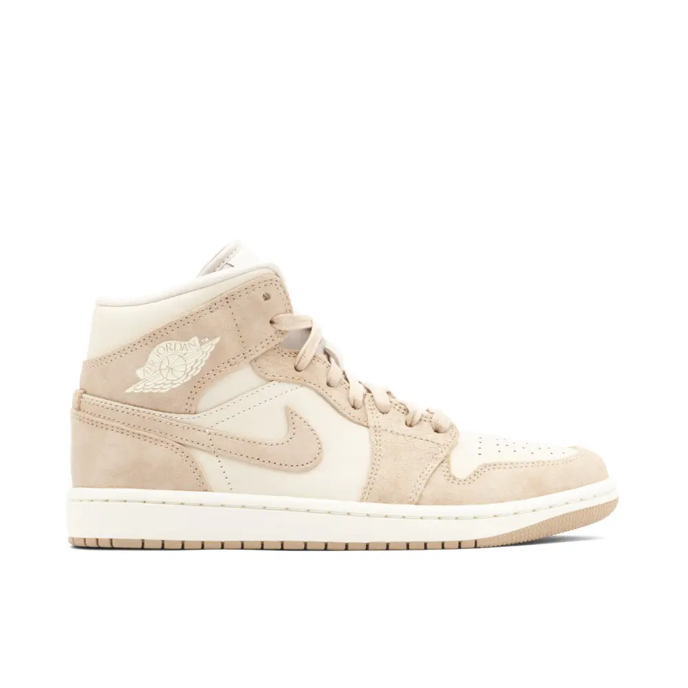 Air Jordan 1 Mid SE Legend Light Brown Womens 