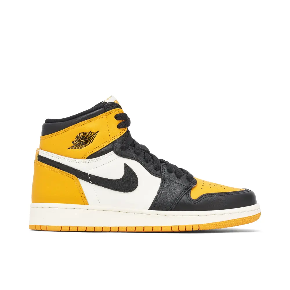 Air Jordan 1 Retro High OG Yellow Toe GS 