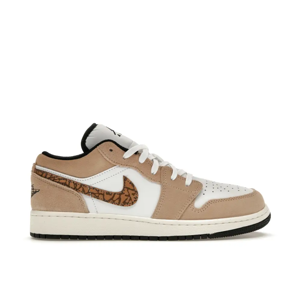 Air Jordan 1 Low SE Brown Elephant GS 