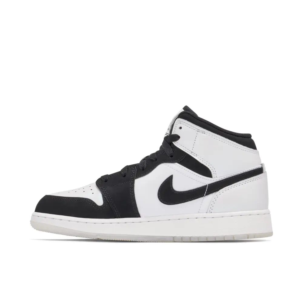 Air Jordan 1 Mid SE Diamond GS 