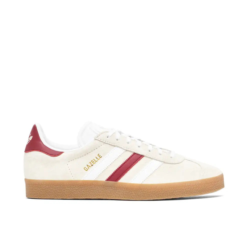 Adidas Gazelle Aluminium Burgundy 