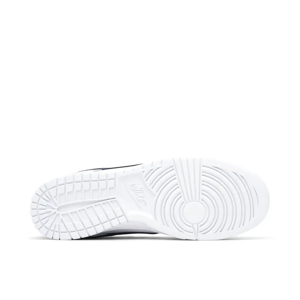 Nike Dunk Low Mini Swoosh Grey Navy 