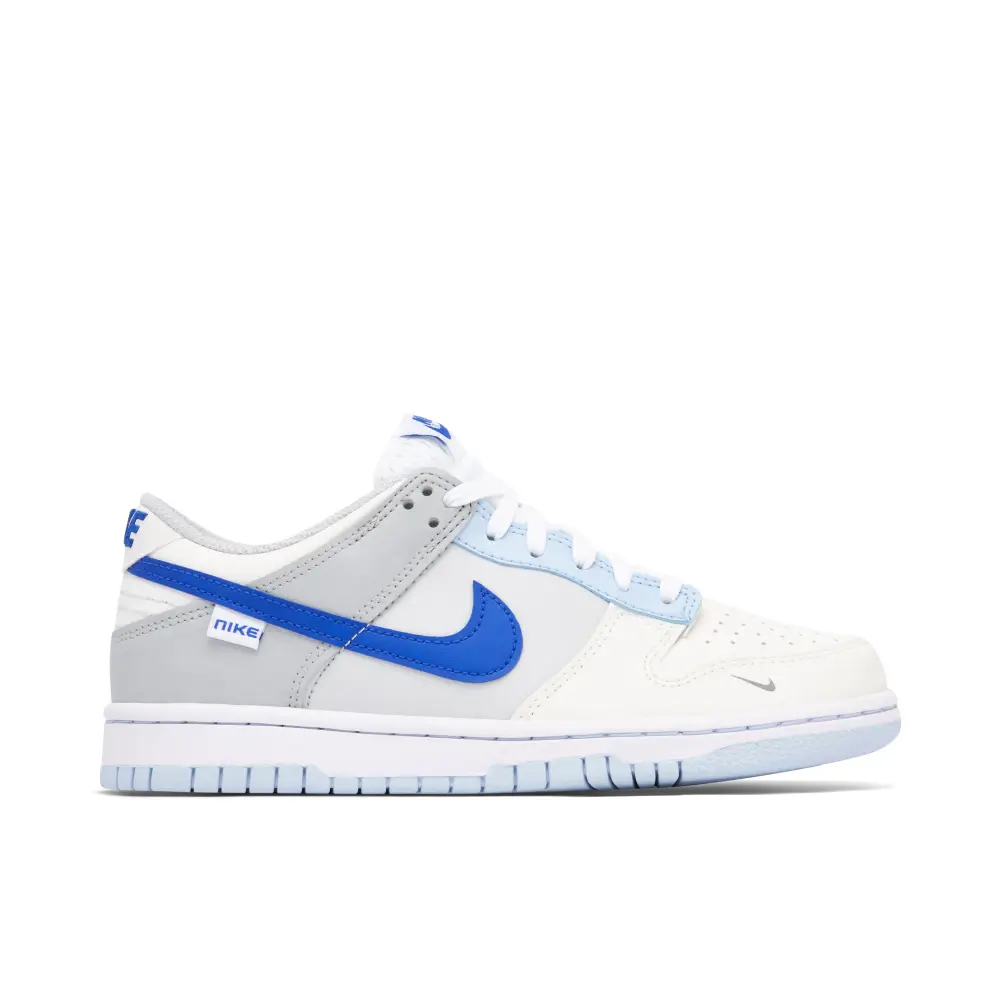 Nike Dunk Low Ivory Hyper Royal GS 
