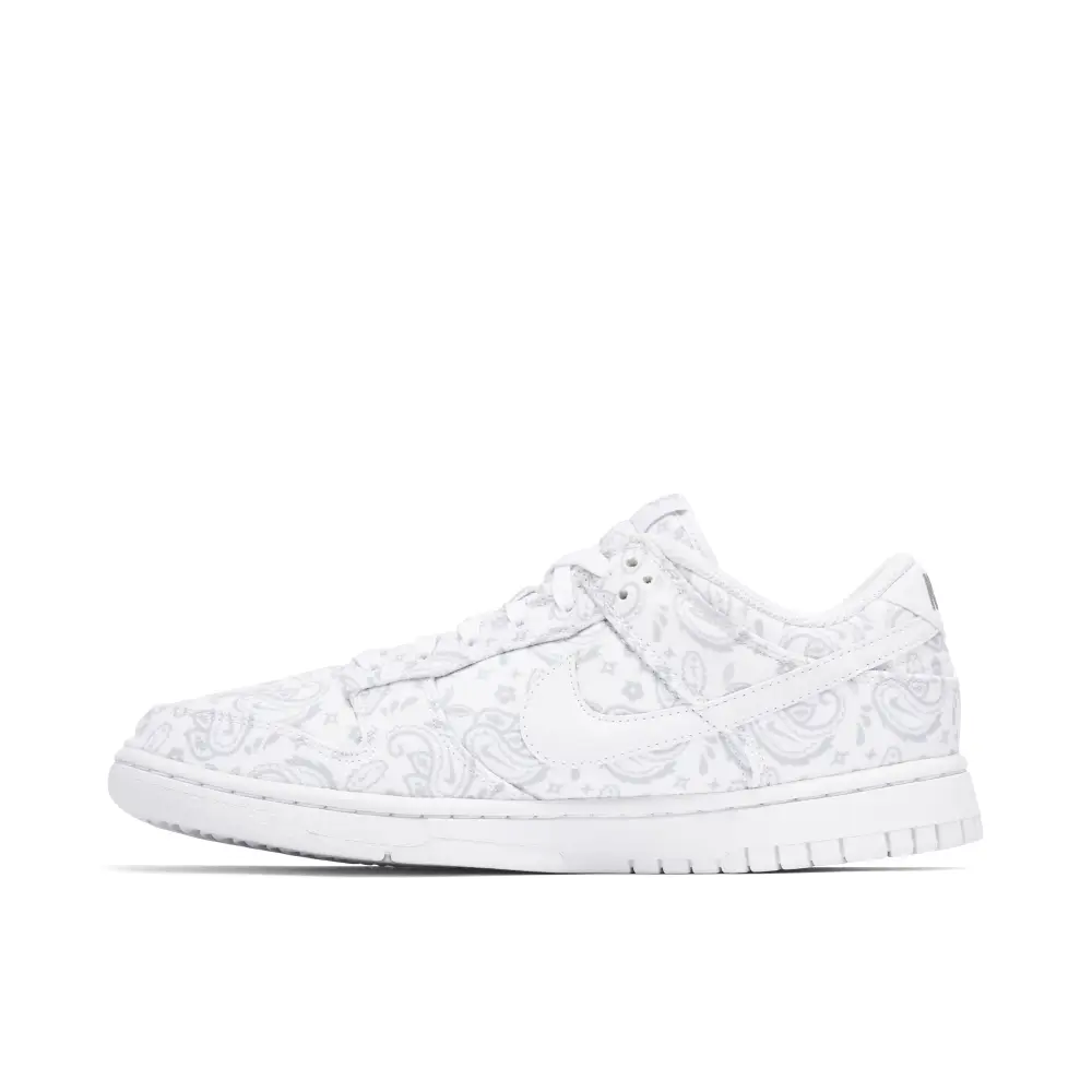 Nike Dunk Low White Paisley Womens 