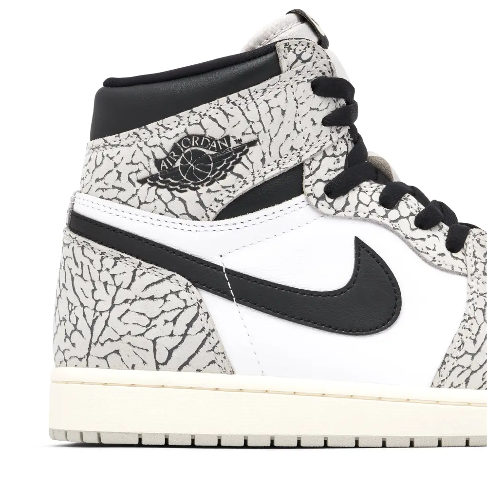 Air Jordan 1 High OG White Cement 