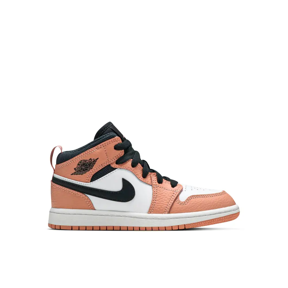 Air Jordan 1 Mid Pink Quartz PS 