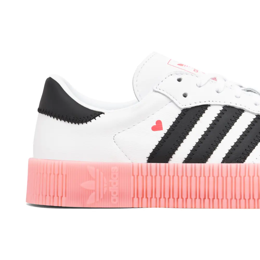 adidas Sambarose White Core Black Pink 