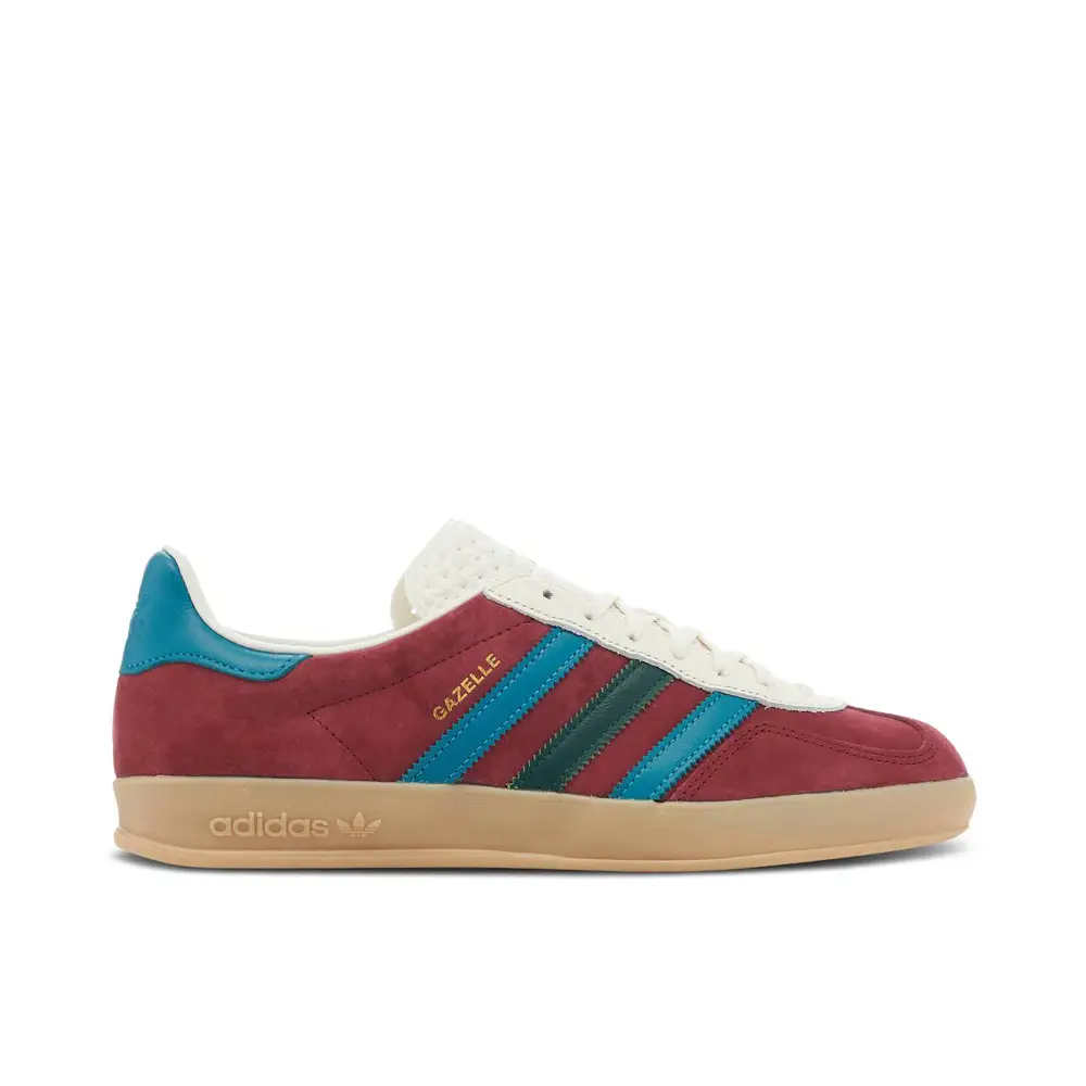 Adidas Gazelle Collegiate Burgundy Green 
