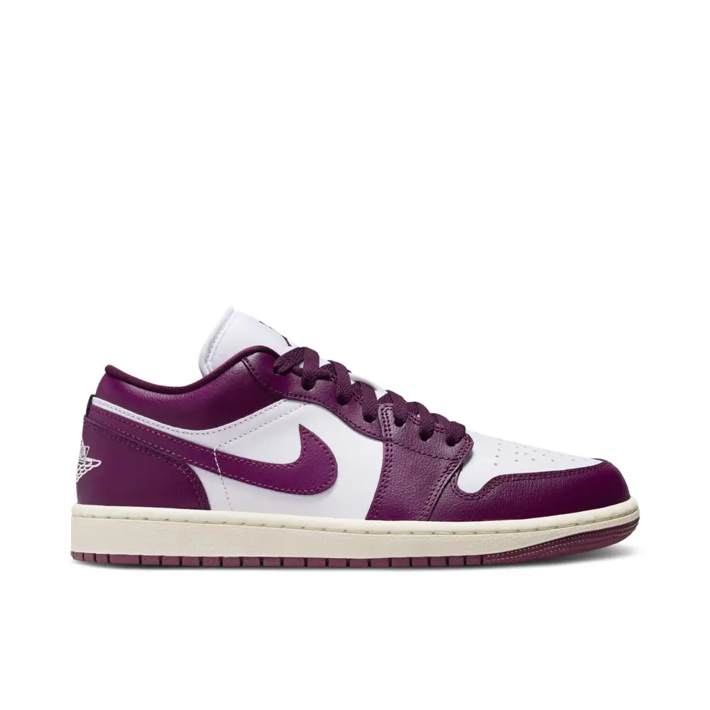 Air Jordan 1 Low Bordeaux Womens 7BC2018