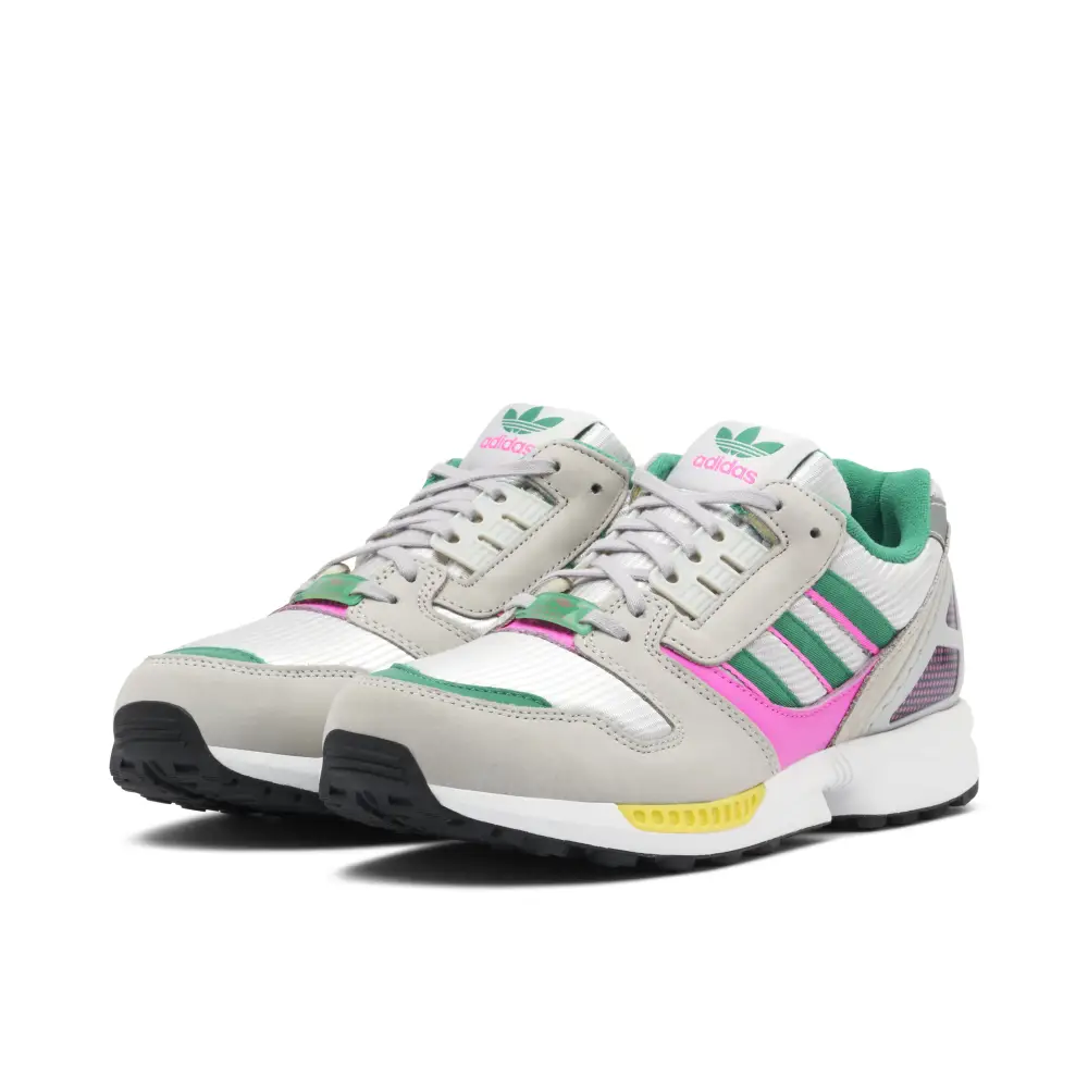 Adidas ZX 8000 Grey Court Green Screaming Pink 