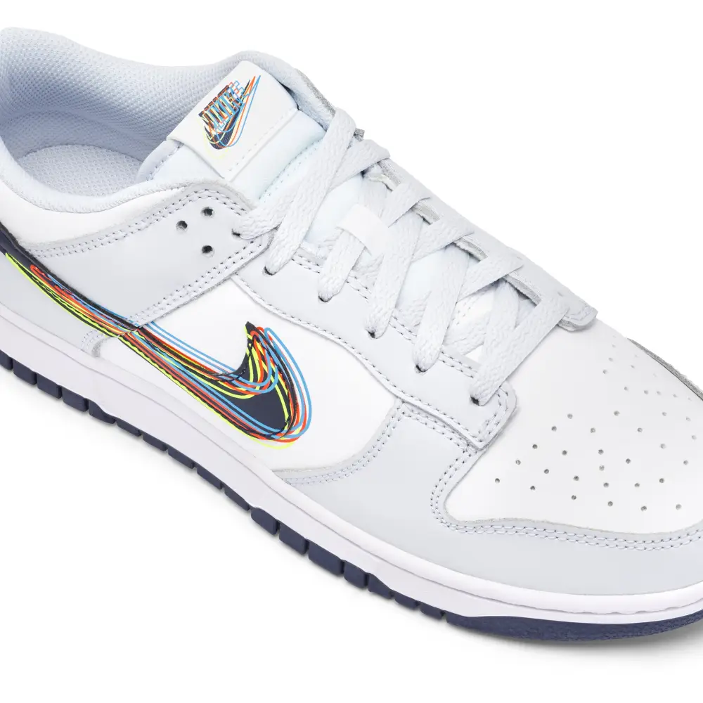 Nike Dunk Low 3D Swoosh Grey