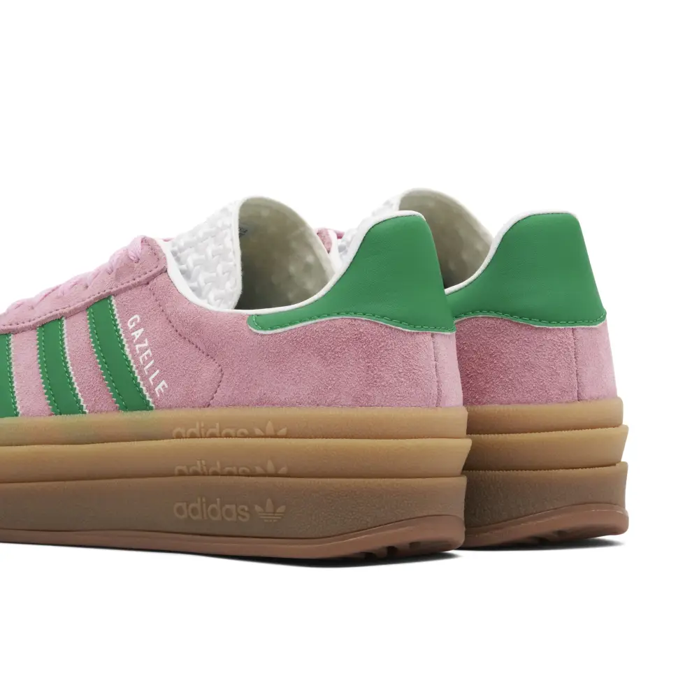 Adidas Gazelle Bold True Pink Green Womens 