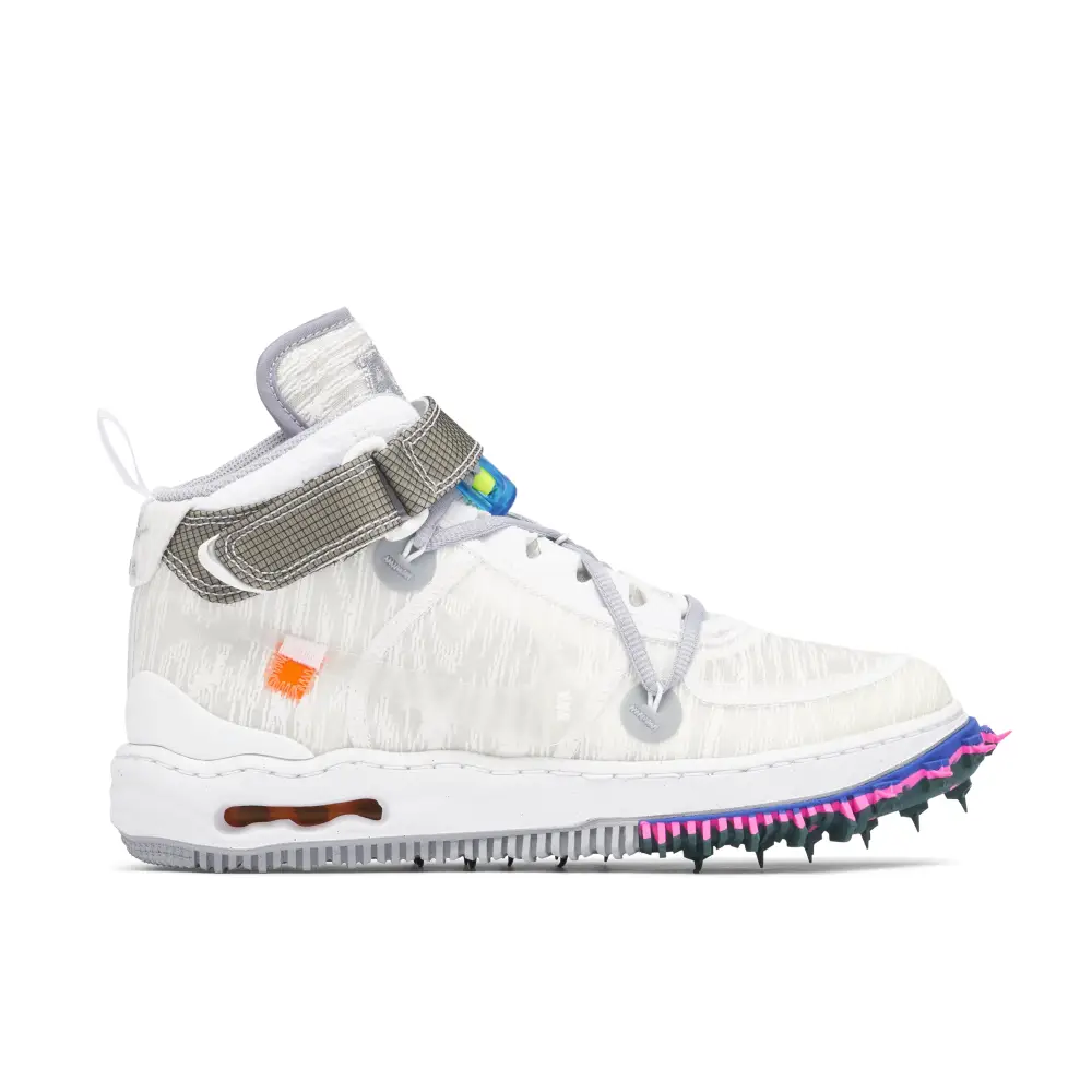 Off-White x Nike Air Force 1 Mid White 