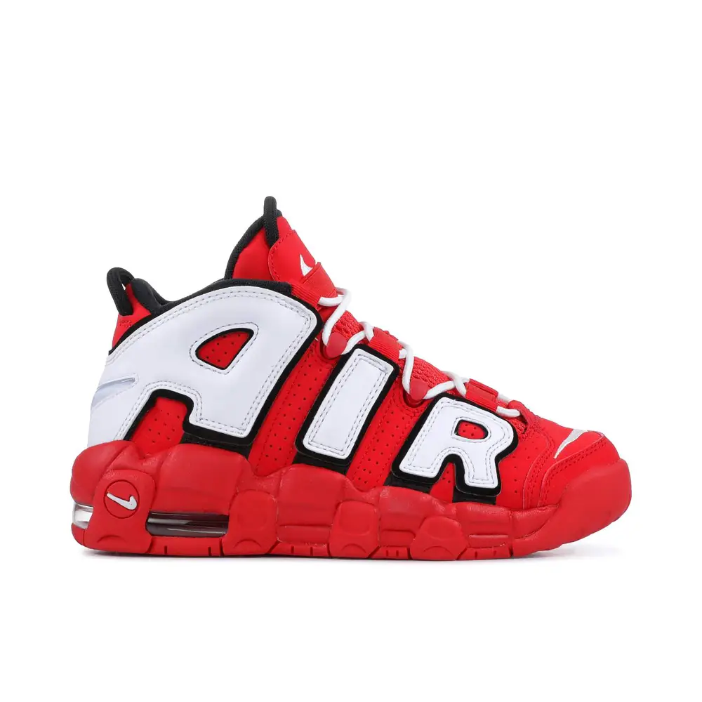 Nike Air More Uptempo University Red Black White GS 7561888