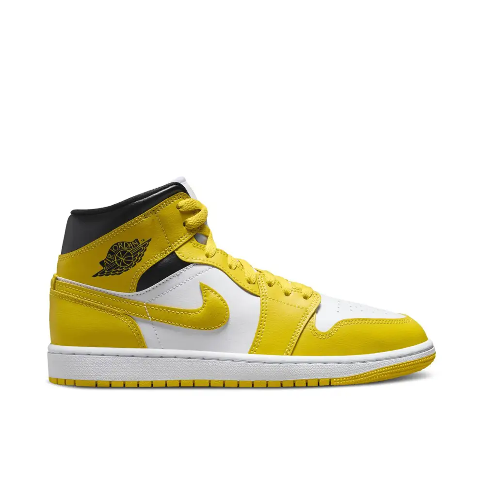 Air Jordan 1 Mid Vivid Sulfur Womens 