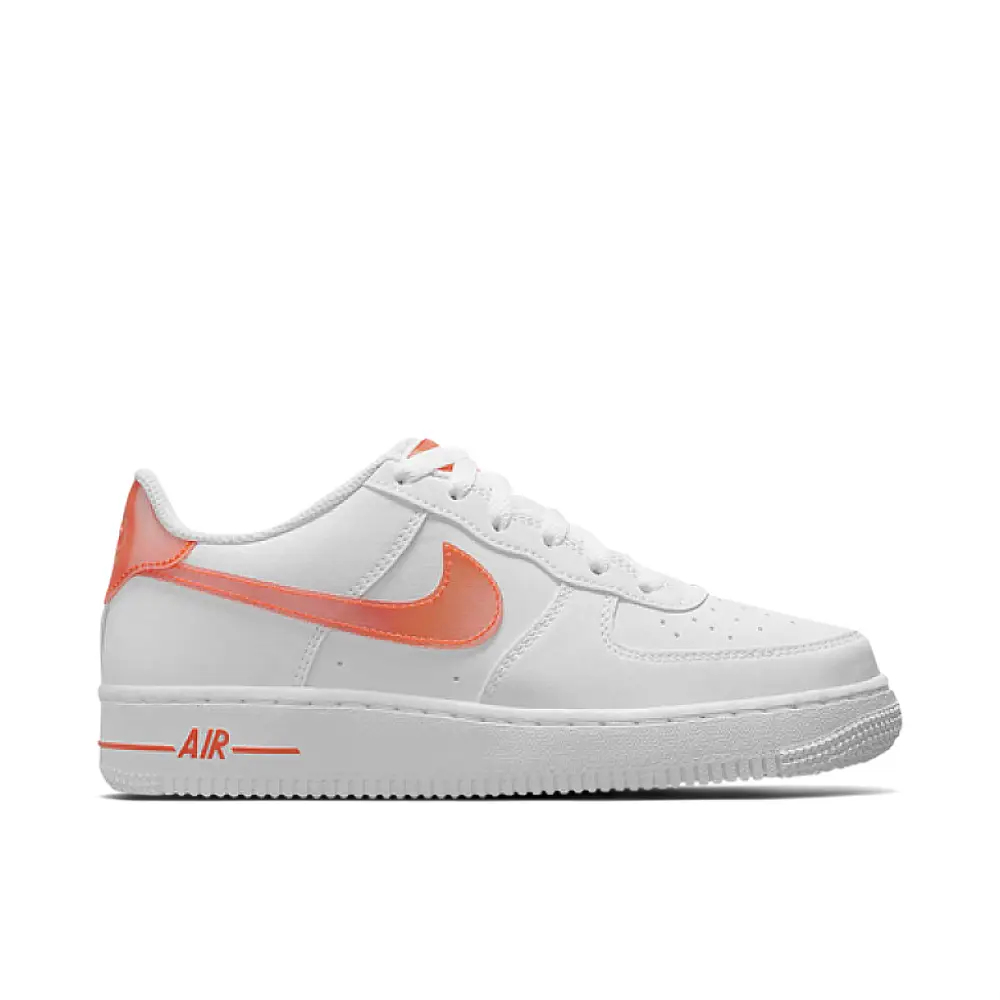 Nike Air Force 1 Low Next Nature White Safety Orange GS 1BBE91298